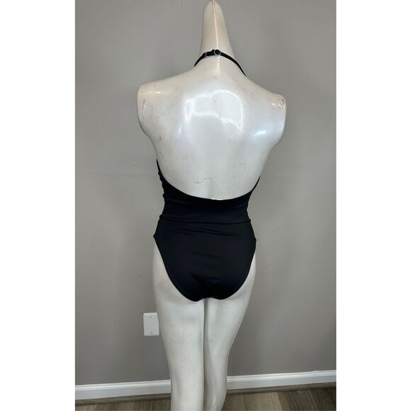 SIMKHAI Bindi Pearl Draped One-Piece Swimsuit XS $345 - Picture 8 of 11